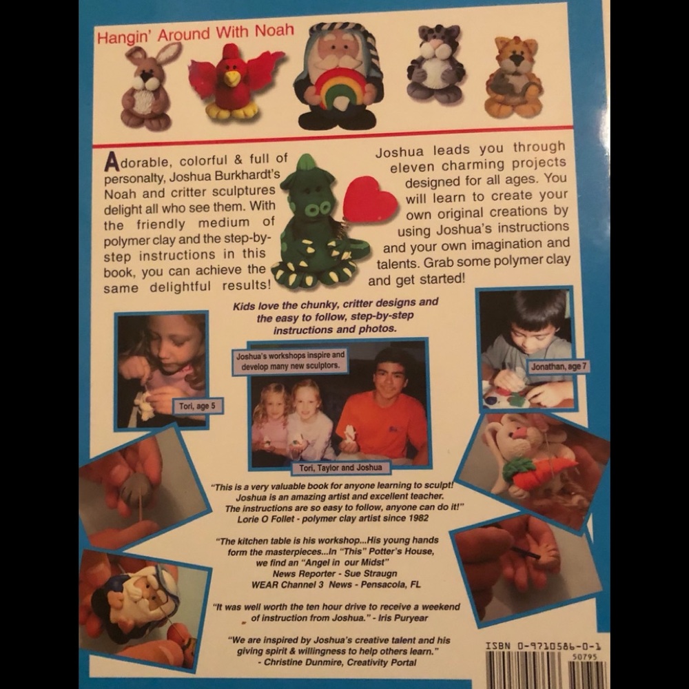Polymer modeling clay design craft book new - Picture 2 of 3